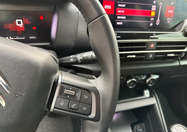 Citroen C4 cena 76900 przebieg: 6600, rok produkcji 2022 z Kleszczele małe 781